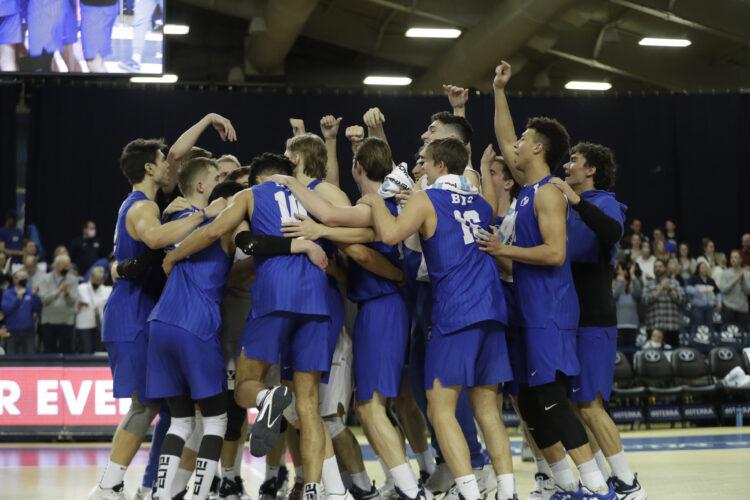BYU men’s volleyball picks up big fiveset road upset of No. 7